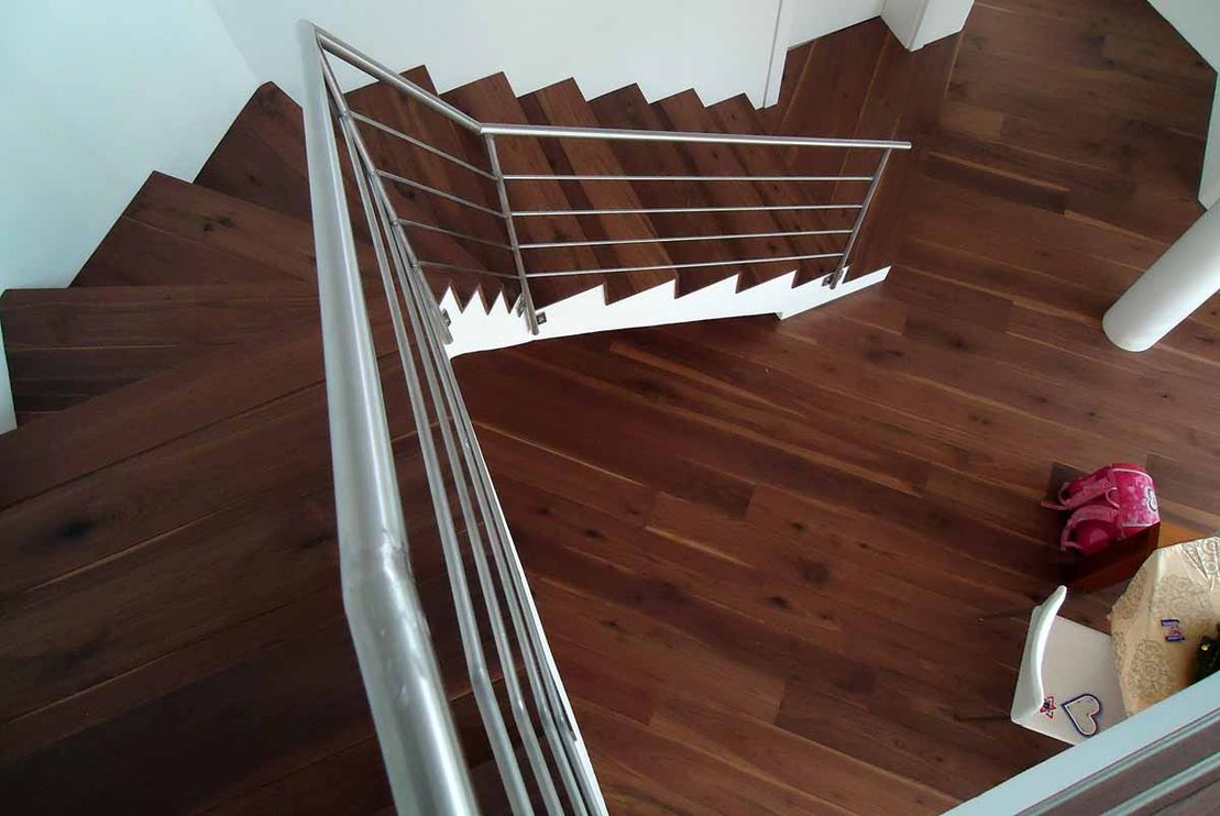 Holztreppe